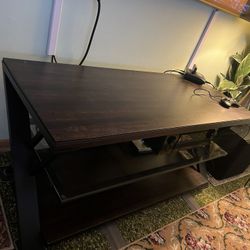 Media / TV Stand, Three Tiered