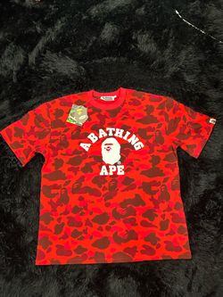 Red camo Bape T-shirt