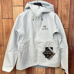 New ARC'TERYX "Beta SL" Women's Gore-Tex Ultralight Waterproof/Breathable Rain Shell Size XL ($500 MSRP)