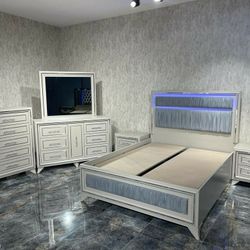 4pc LED BEDROOM SET 