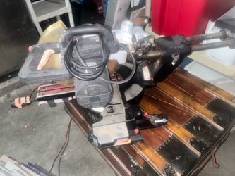 Craftsman miter cross cut sliding saw