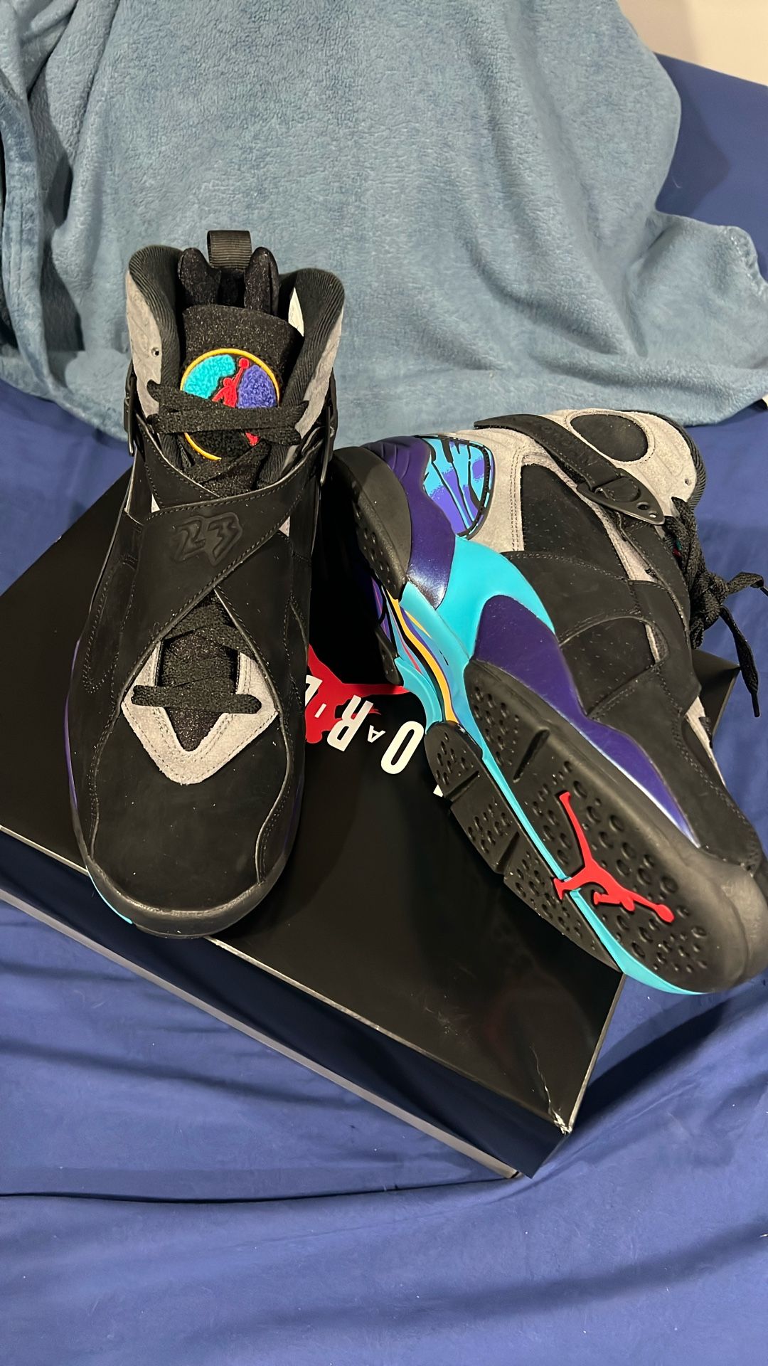 Jordan Retro 8 Aqua