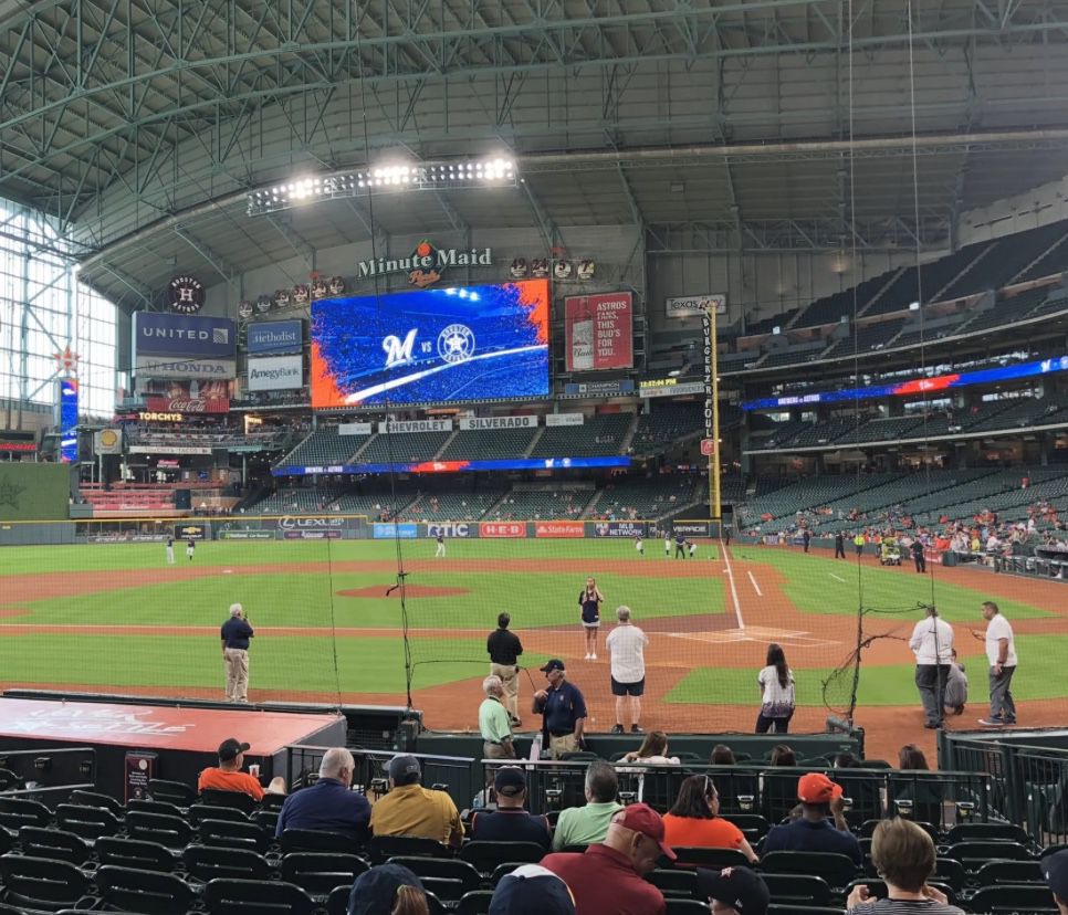 4 Lower Lvl Astros Tickets Section 122 *Bobblehead GIVEAWAY*