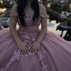 Pink Quinceañera Dress 
