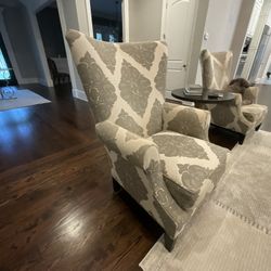 Outrageous Interiors Wingback Chair
