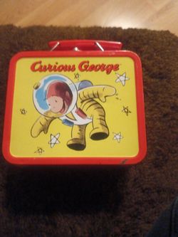 Curious George and scrabble lunchboxs