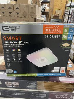 Commercial Electric Smart LED Exhaust Fan (Brand New)