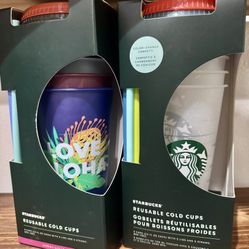 Starbucks Reusable Cold Cups 