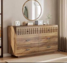 6 Drawer Dressers & Chests of Drawers, Modern Dresser for Bedroom