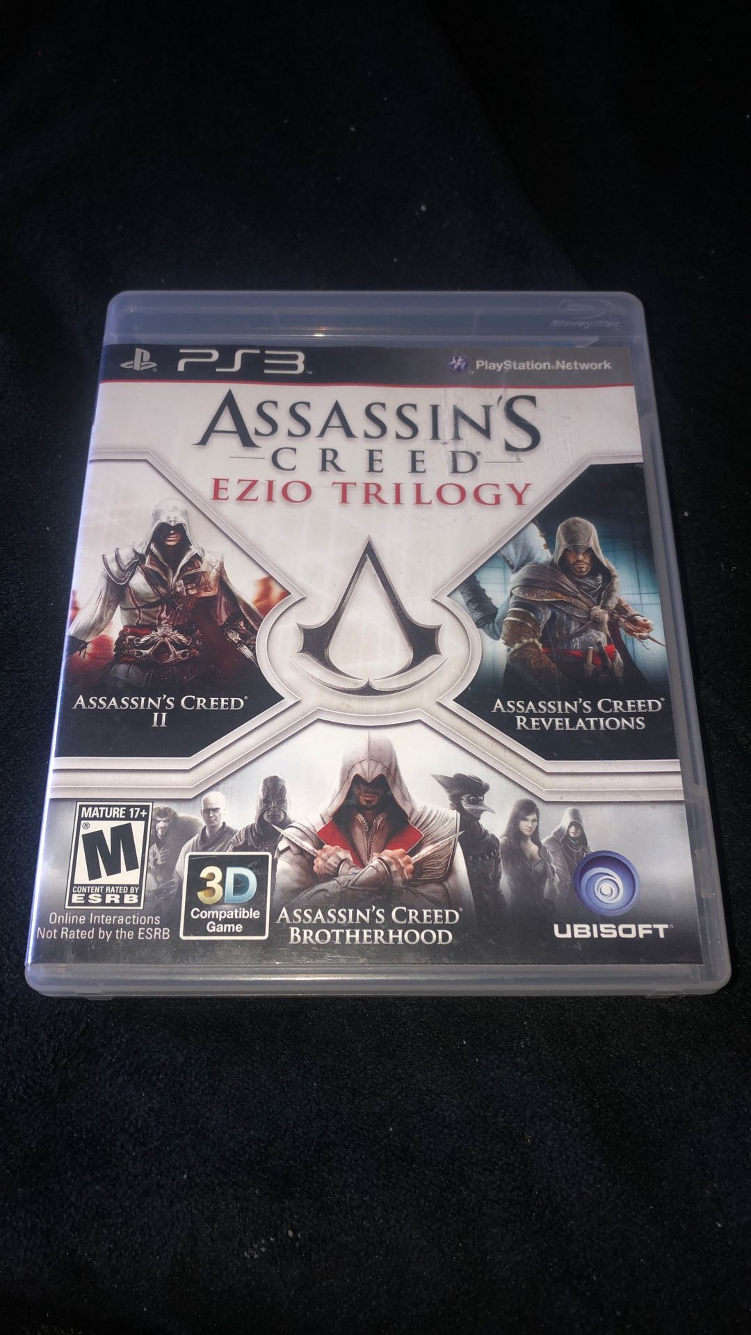 PS3 Assassins Creed Ezio Trilogy $10