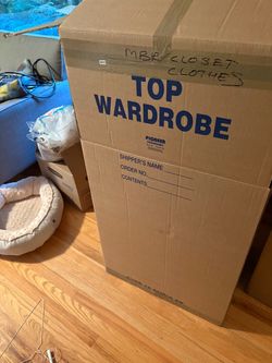 Five free large wardrobe packing boxes