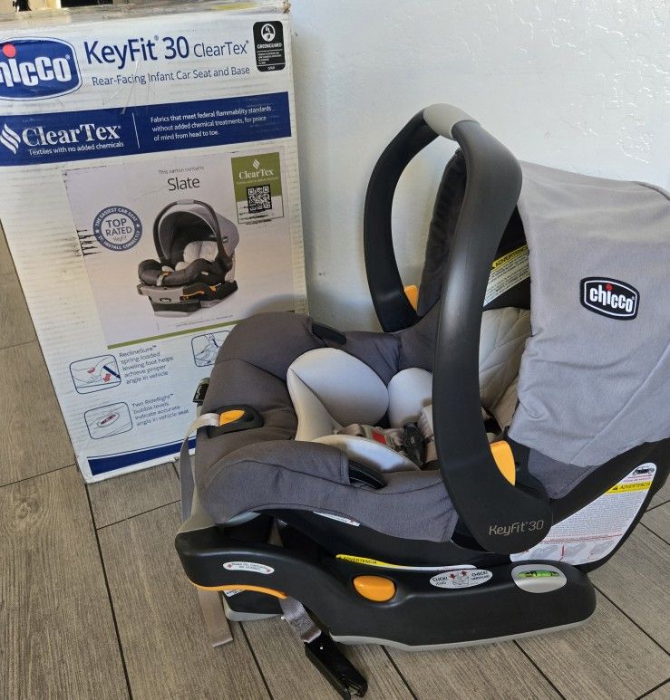 Chicco KeyFit® 30 ClearTex® Infant Car Seat and Base