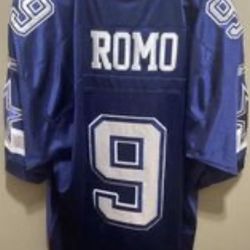 Tony Romo Jersey And Mini Helmet 