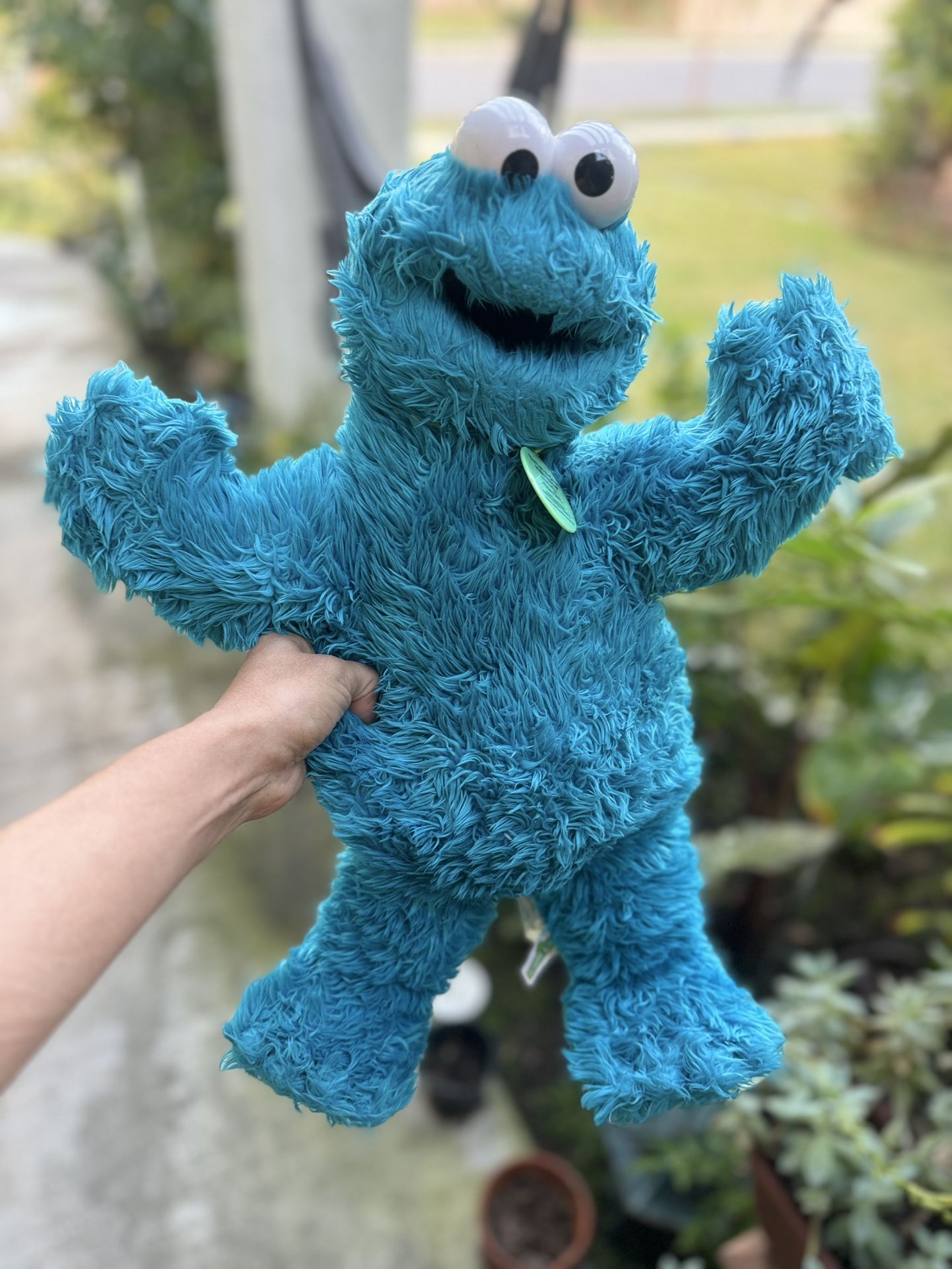 Cookie Monster Plush 22" BUILD A BEAR Beary Limited Collectibear Sesame Street