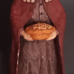  Statue of Pilgrim Woman.