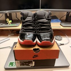 Jordan 11 Retro GS "Bred" (2019) - Size 7Y (Original Box)