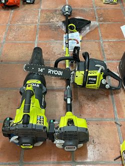 Ryobi Gas 2 Cycle Outdoor Power Tools Bundle