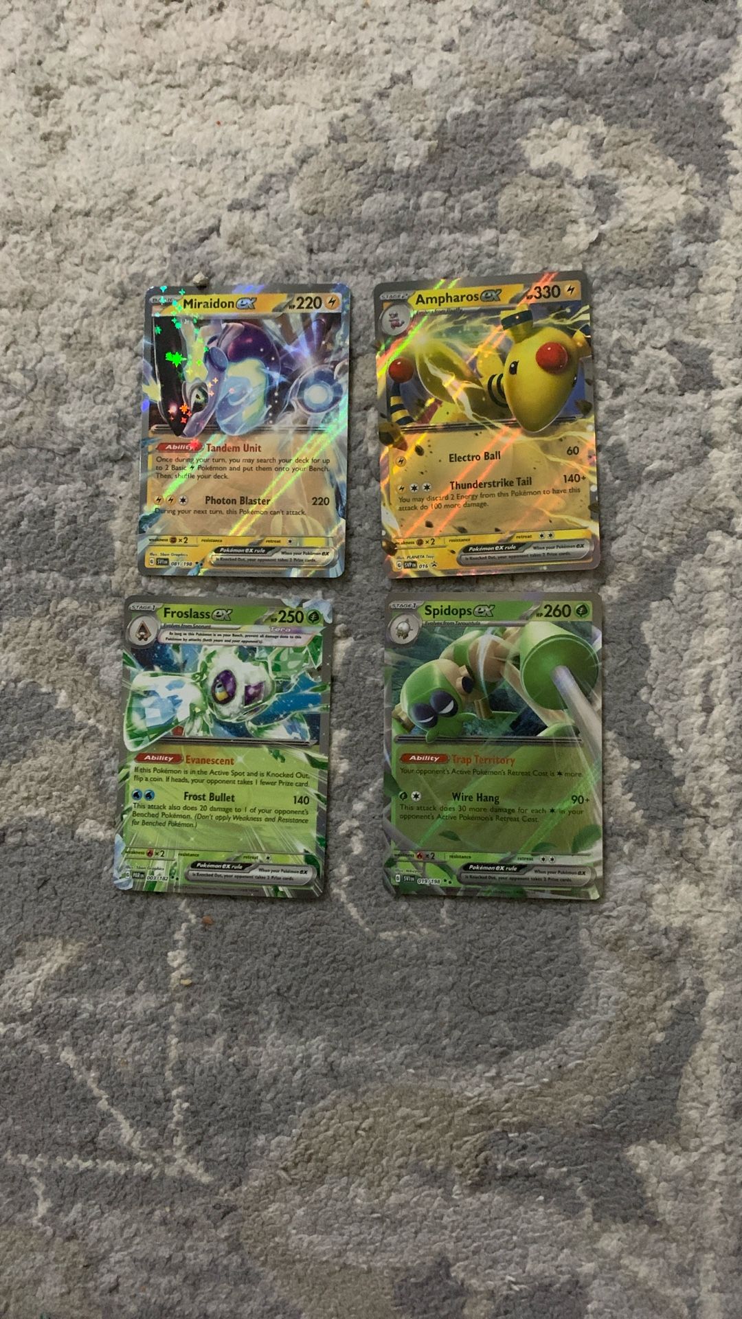 Pokémon 2023 Ex Cards