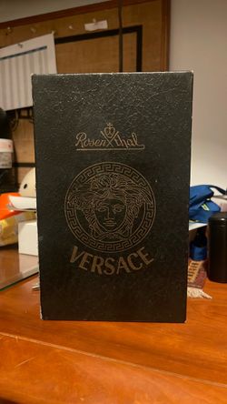 Versace meduas whiskey glass