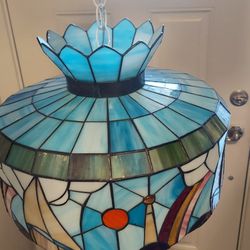 Tiffany style vintage lamp