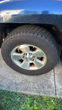 2004 Toyota 4 runner rims