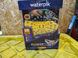 Shower head with 8 spray patterns 7" chrome