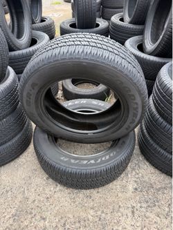 2 llantas 275/60/20 dela goodyear 95% de vida