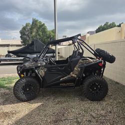 2015 Polaris 900 With Trailer Plow