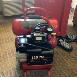 Craftsman 125 4 gallon compressor