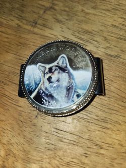 Timber Wolf 2000 money clip