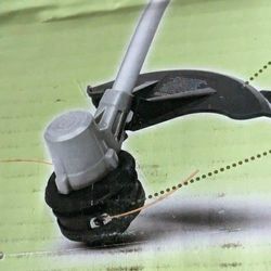 Green Machine 62V Same Specs as EGO Trimmer 16 in. Cordless Carbon Fiber Shaft String Trimmer w/ Charger