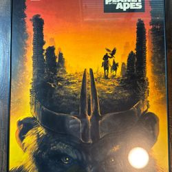 Kingdom of the Planet of the Apes Movie Promotional Poster