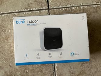 Blink indoor battery powered camera