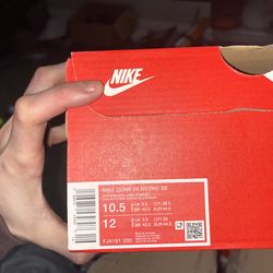 AF1 mid Retro size 10.5 men’s