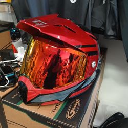 Motorcycle adventure helmet brand new size large DOT approved