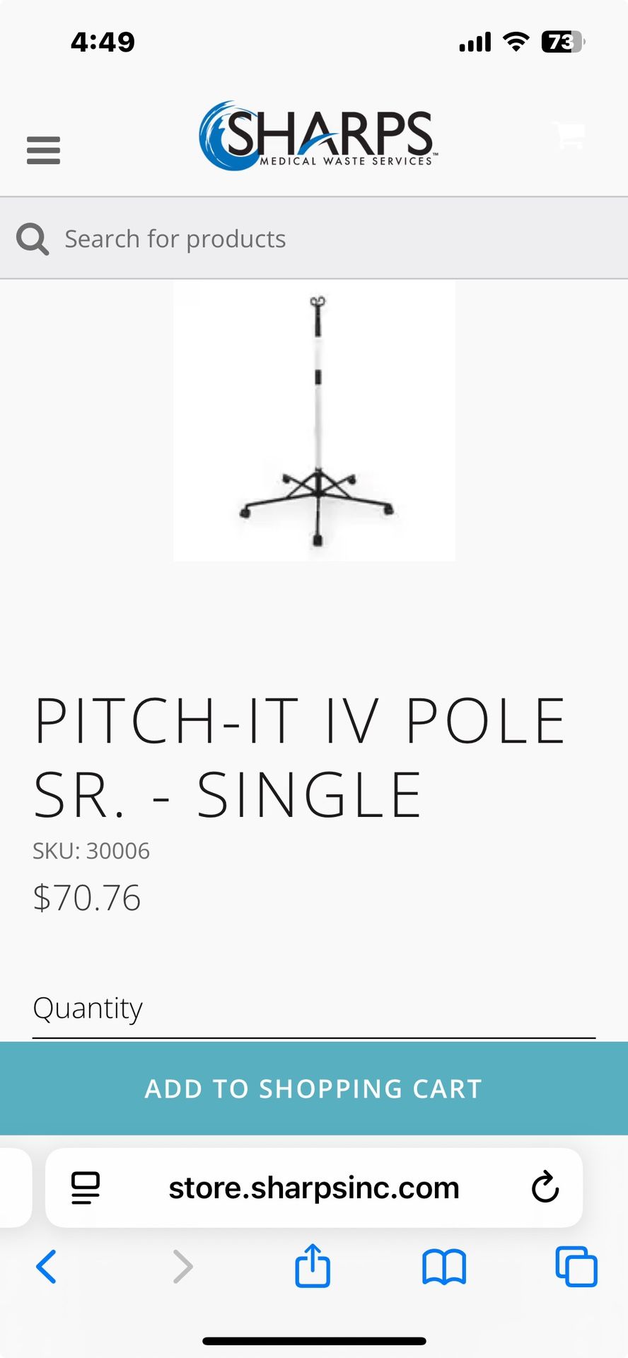 PITCH-IT IV POLE