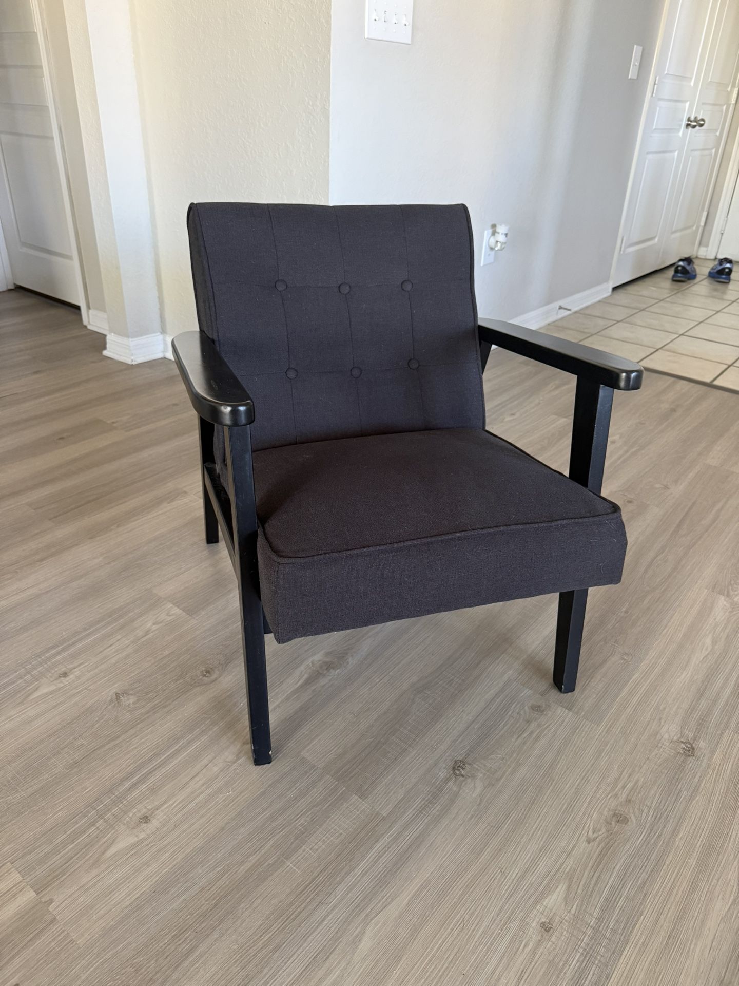 Black Accent Chairs - 2 Available (priced $70 Each)