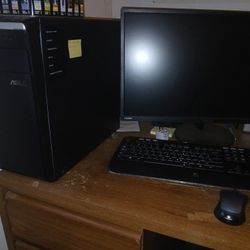 23 Inch Complete Asus Desktop Computer System