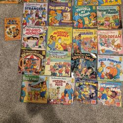 Vintage Lot Of 22 The Berenstine Bears Books 1981-93