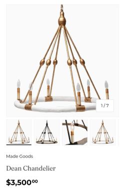 Used Made goods chandelier