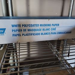 Norton  White Poly coated Masking Paper 