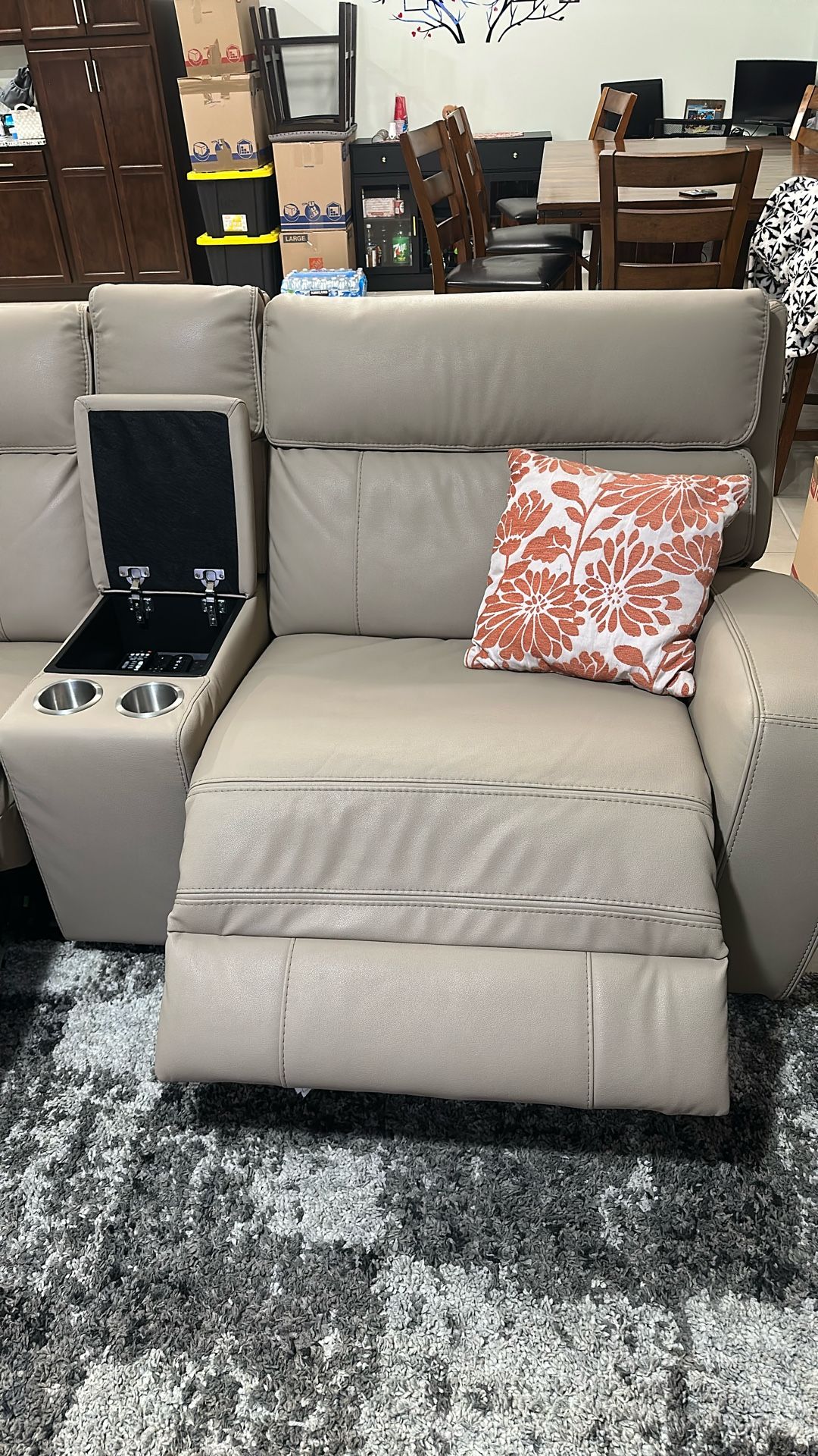 All Leather Sofa