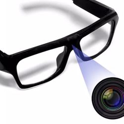 P2P WiFi Streaming Video Camera Glasses PMS20B Mini 1080P HD Camera Flat Lens