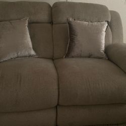 High Back Sofa And Loveseat 