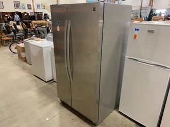 KENMORE Coldspot Stainless Steel Side-by-Side Refrigerator Model #106.41153211
