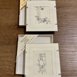 Winnie The Pooh Miniatures (Set of Two)