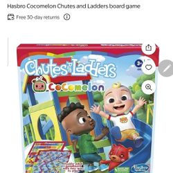 Hasbro Cocomelon Chutes and Ladders board game