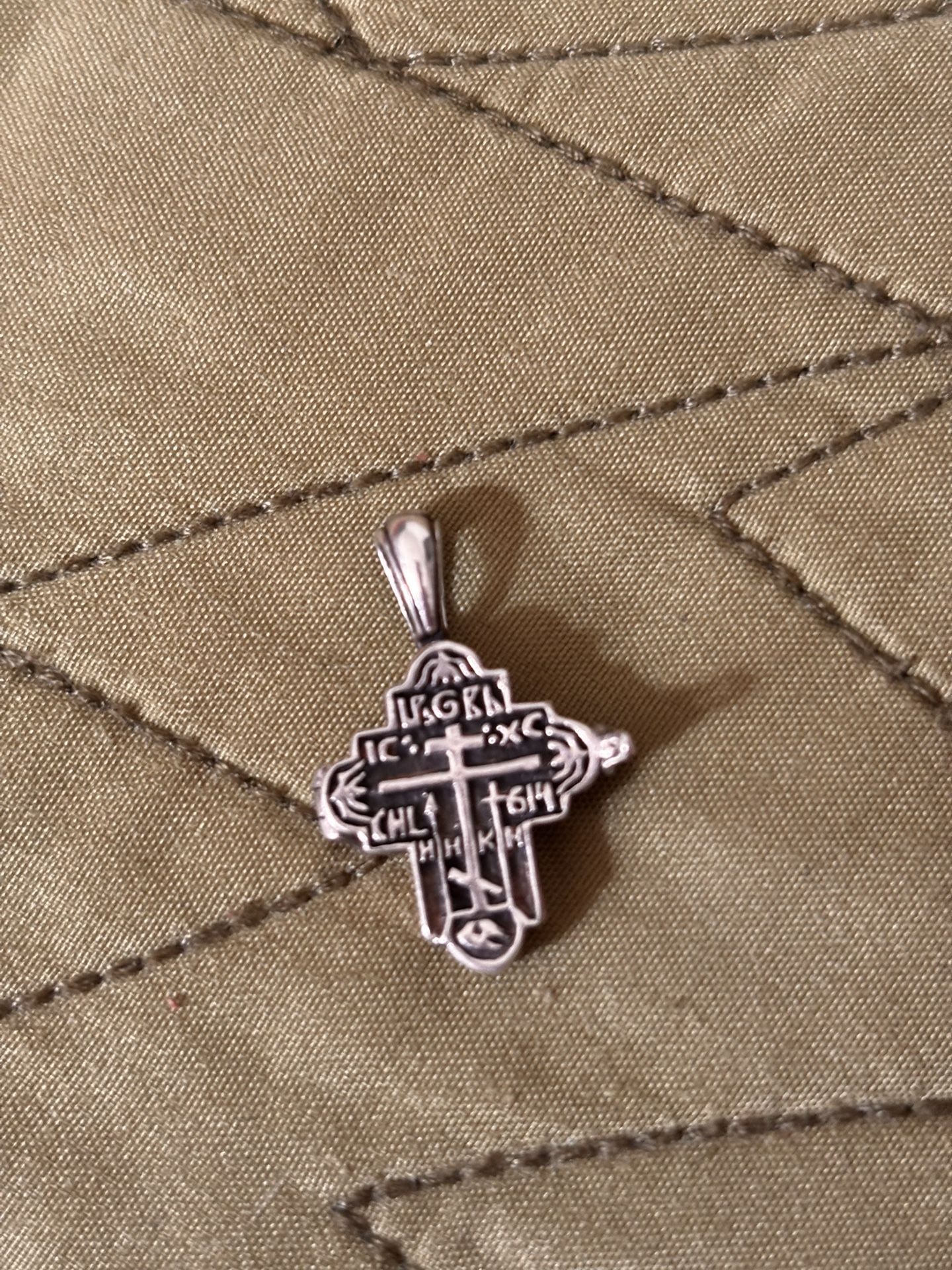 Russian orthodox cross Pendant 