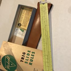 Pickett Trig Slide Rule