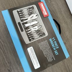 New 11 Piece Wrench Set 